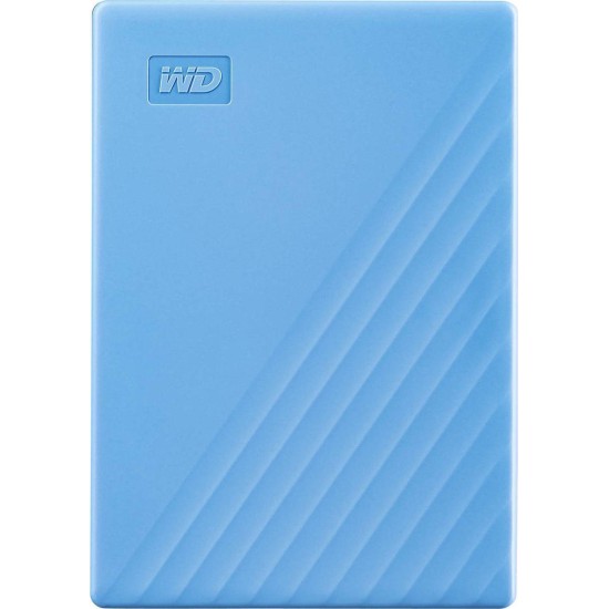 Εξωτερικός HDD Western Digital My Passport 2019 4TB Sky Blue (WDBPKJ0040BBL-WESN)