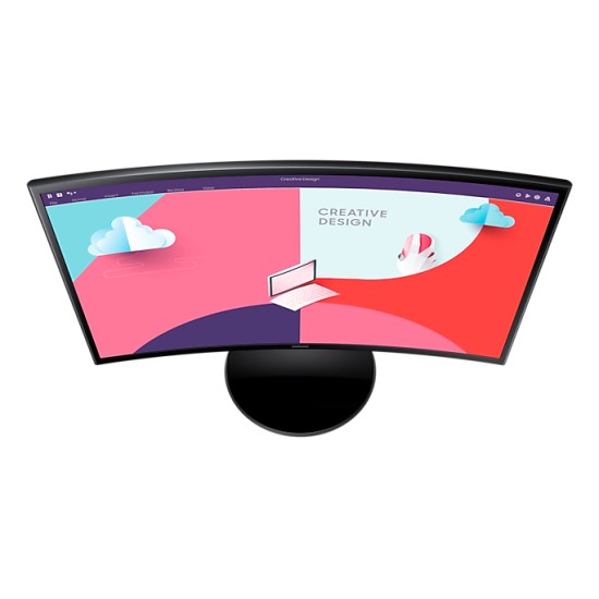 Οθόνη Υπολογιστή Samsung VA Curved 24" FHD (LS24C364EAUXEN)