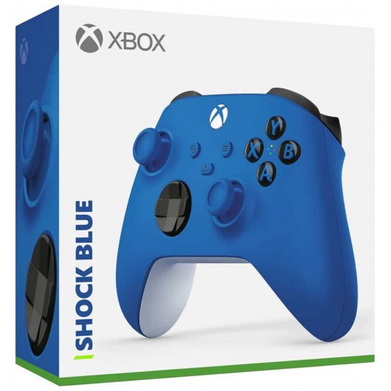 Microsoft Xbox Series Controller v2 Ασύρματο Blue Shock (QAU-00009)