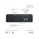 Πληκτρολόγιο Ασύρματο Logitech MX Keys S Graphite (920-011587)