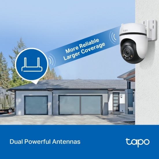 TP-LINK IP Wi-Fi Κάμερα Full HD+ Αδιάβροχη Tapo C520WS (Tapo C520WS)