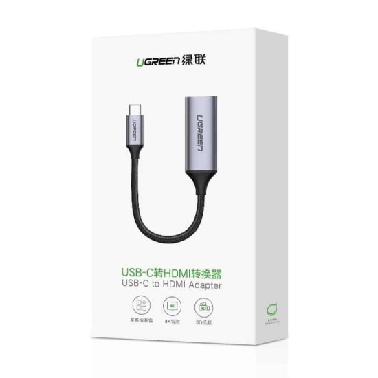 Μετατροπέας Ugreen USB-C male σε HDMI female (70444)