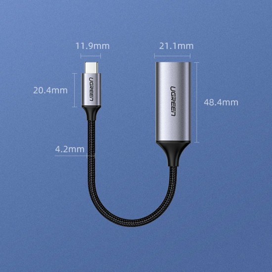 Μετατροπέας Ugreen USB-C male σε HDMI female (70444)