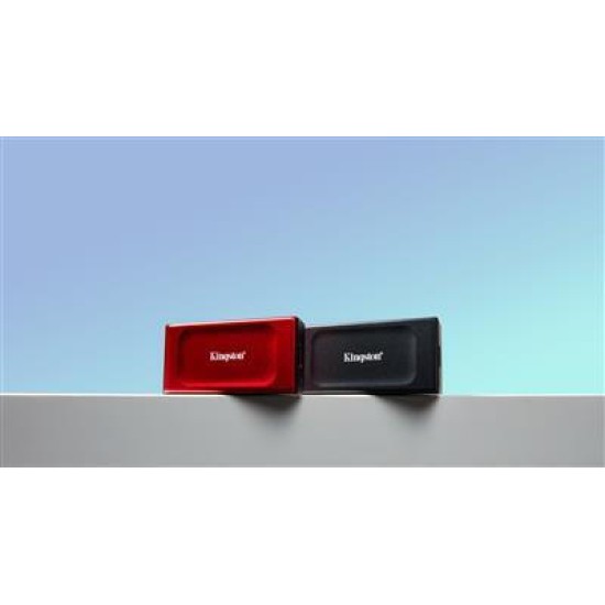 Kingston XS1000 USB-C Εξωτερικός SSD 1TB 1.8" Κόκκινο (SXS1000R/1000G)