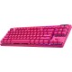 Ασύρματο Gaming Πληκτρολόγιο Logitech Pro X TKL Lightspeed Pink (920-012159)