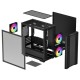 Κουτί Υπολογιστή Deepcool CC360 Μαύρο (R-CC360-BKAPM3-G-1)