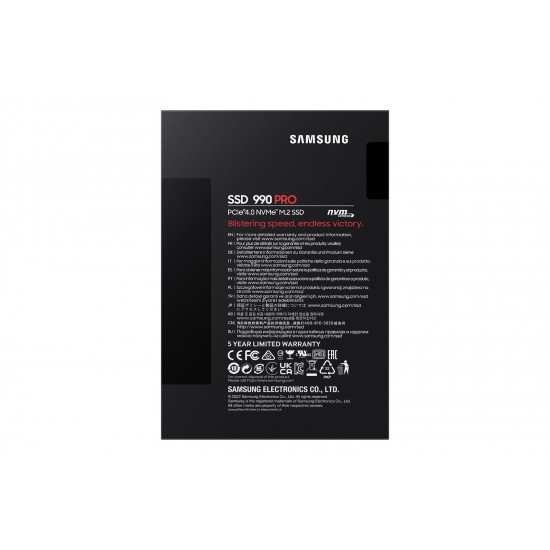 Samsung 990 PRO SSD 4TB M.2 NVMe (MZ-V9P4T0BW)