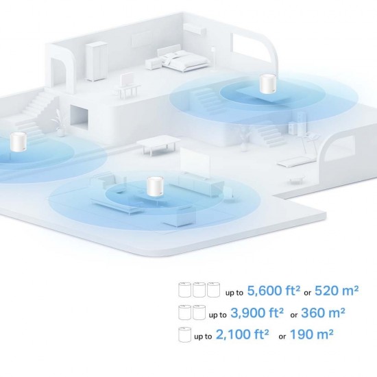 TP-LINK Deco X10 AX1500 Whole Home Mesh Wi-Fi 6 1-PACK