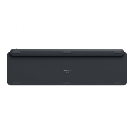 Πληκτρολόγιο Ασύρματο Logitech MX Keys S with Palm rest Graphite (920-011589)