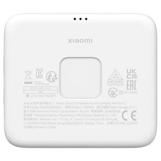 Xiaomi Mi Temperature and Humidity Monitor 3 (BHR9041GL)