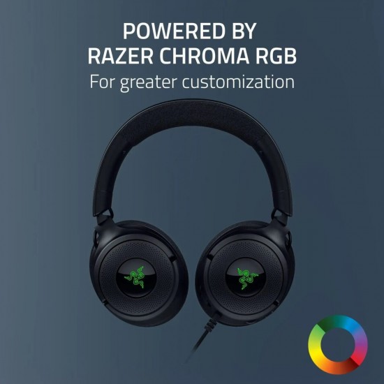 Gaming Headset Razer Kraken v4 X USB RGB Black (RZ04-05180100-R3M1)
