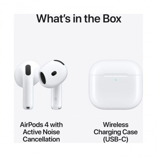 Apple Airpods 4 with Active Noise Cancellation (MXP93)