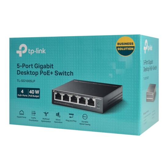 Switches TP-LINK 5-Port TL-SG1005LP L2 v2