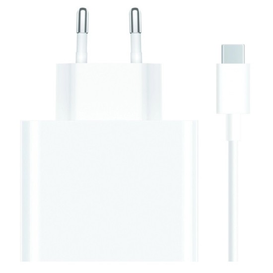 Xiaomi Φορτιστής με Θύρα USB-A και Καλώδιο USB-C 33W Λευκός (BHR9956EU)