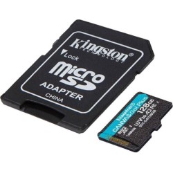 Κάρτα Μνήμης Kingston Canvas Go Plus microSDXC 128GB with Adapter (SDCG4/128GB)