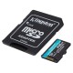 Κάρτα Μνήμης Kingston Canvas Go Plus microSDXC 256GB with Adapter (SDCG4/256GB)