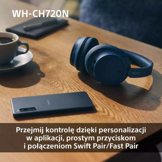 Ασύρματα Bluetooth Over Ear Ακουστικά Sony WH-CH720N Pink (WHCH720NP.CE7)