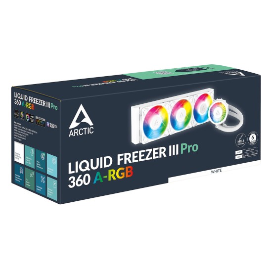 Arctic Liquid Freezer III Pro A-RGB 360 White (ACFRE00188A)