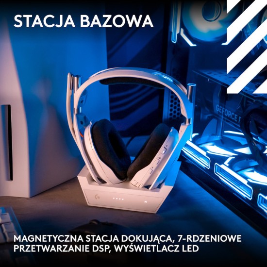 Headset Logitech Headset G Astro A50 Gen 5 Λευκό (939-002230)