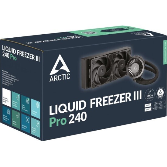 Arctic Liquid Freezer III Pro 240 Black (ACFRE00178A)