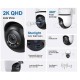 TP-LINK IP Wi-Fi Κάμερα Full HD+ Αδιάβροχη Tapo C520WS v2 (Tapo C520WS v2)