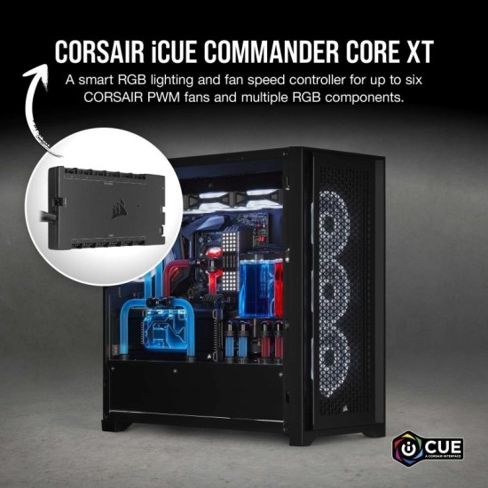 Controller Corsair iCUE Commander Core XT Smart RGB Lighting and Fan Speed