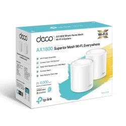 TP-LINK Deco X20 v3 Access Point Wi-Fi 6 Dual Band 2-pack