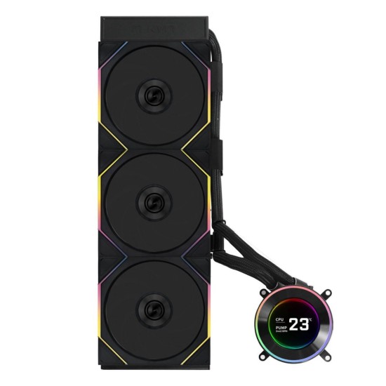 Υδρόψυξη Lian Li Hydroshift II LCD-C 360TL RGB Black (G89.GHS2LCD36TB.00) Υδρόψυξη Lian Li Hydroshift II LCD-C 360TL RGB Black (G89.GHS2LCD36TB.00)