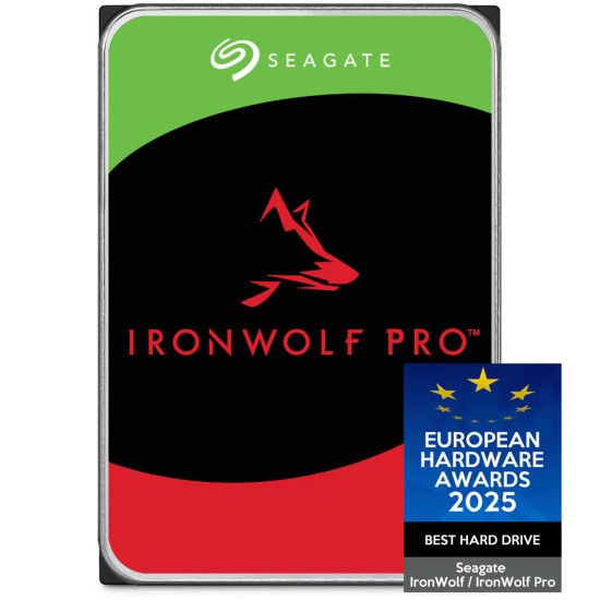 Seagate IronWolf Pro 12TB 256MB Cache για NAS (ST12000NT001)
