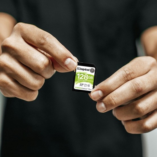 Κάρτα Μνήμης Kingston Canvas Select Plus microSDXC 128GB with Adapter (SDCS3/128GB)