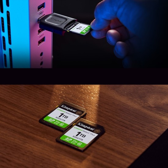 Κάρτα Μνήμης Kingston Canvas Select Plus microSDXC 128GB with Adapter (SDCS3/128GB)