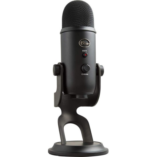 Μικρόφωνο Logitech Yeti USB Black (988-000229)