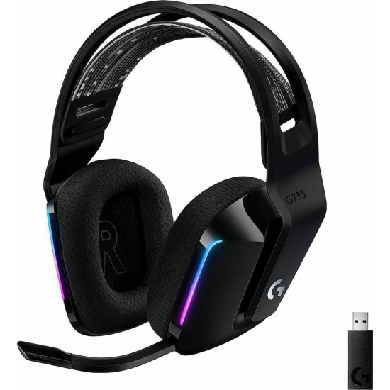 Logitech G733 Ασύρματο Over Ear Gaming Headset (981-000864) Logitech G733 Ασύρματο Over Ear Gaming Headset (981-000864)