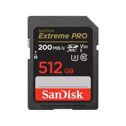 SanDisk 512GB Extreme PRO SDXC UHS-I Memory Card (SDSDXXD-512G-GN4IN)