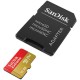 Sandisk Extreme microSDXC 512GB Class 10 U3 V30 A2 with Adapter Mobile (SDSQXAV-512G-GN6MA)