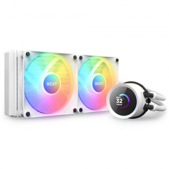 Υδρόψυξη NZXT Kraken 240 λευκή (RL-KR240-W1)