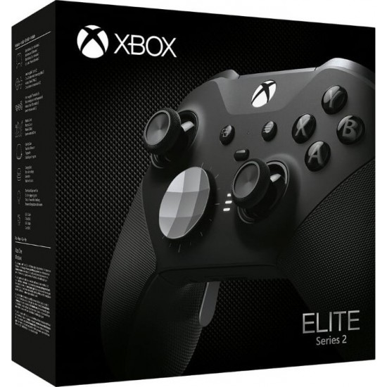 Microsoft Xbox Elite Series 2 Ασύρματο Gamepad Μαύρο (FST-00003)