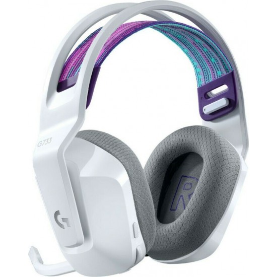 Logitech G733 Ασύρματο Over Ear Gaming Headset (981-000883)