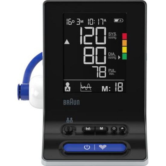 Ηλεκτρονικό Πιεσόμετρο Μπράτσου Braun Exact Fit 5 Connect (BUA6350EU)