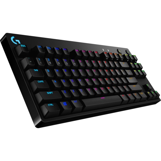 Gaming Πληκτρολόγιο Logitech G Pro TKL Clicky GX Blue (920-009392)