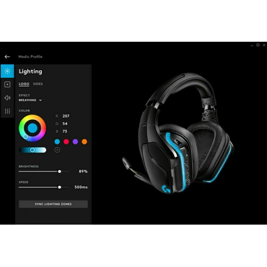 Logitech G935 Wireless 7.1 Gaming Headset (981-000744)