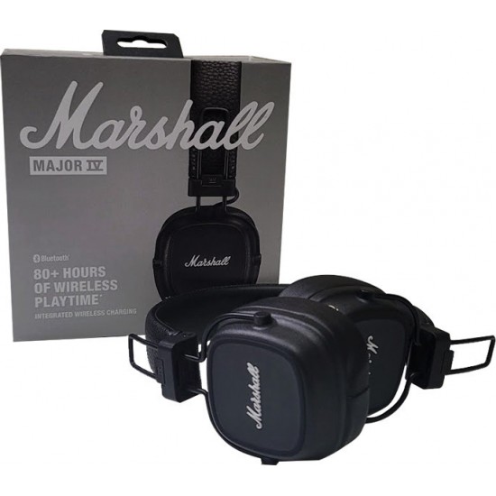 Ασύρματα/Ενσύρματα On Ear Ακουστικά Marshall Major IV Μαύρα (1005773) Ασύρματα/Ενσύρματα On Ear Ακουστικά Marshall Major IV Μαύρα (1005773)