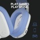Logitech G435 Lightspeed Ασύρματο Over Ear Gaming Headset Λευκό (981-001074)