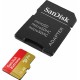 Sandisk Extreme microSDXC 64GB Class 10 U3 V30 A2 with Adapter Mobile (SDSQXAH-064G-GN6MA)