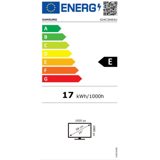 Οθόνη Υπολογιστή Samsung VA Curved 24" FHD (LS24C364EAUXEN)