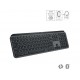 Πληκτρολόγιο Ασύρματο Logitech MX Keys S Graphite (920-011587)