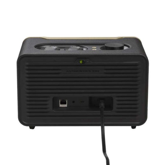 Αυτοενισχυόμενο Ηχείο JBL Authentics 200 90W Μαύρο (JBLAUTH200BLKEP)