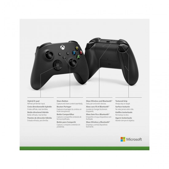 Controller Microsoft Xbox Series X/S Wireless Black (QAT-00009) Controller Microsoft Xbox Series X/S Wireless Black (QAT-00009)