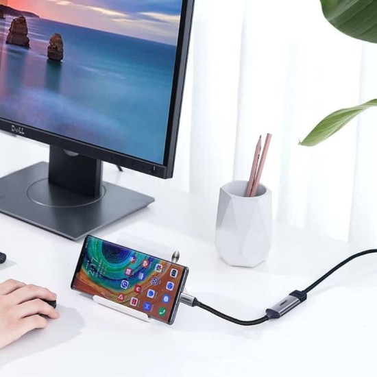 Μετατροπέας Ugreen USB-C male σε HDMI female (70444)