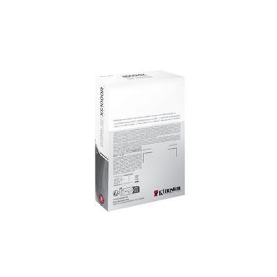 Kingston XS1000 USB-C Εξωτερικός SSD 1TB 1.8" Κόκκινο (SXS1000R/1000G)